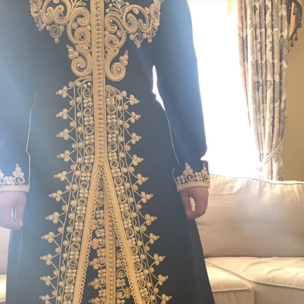 Black caftan